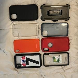 iPhone XR/iPhone 11 cases. 100% waterproof case & new OtterBox case clip holster
